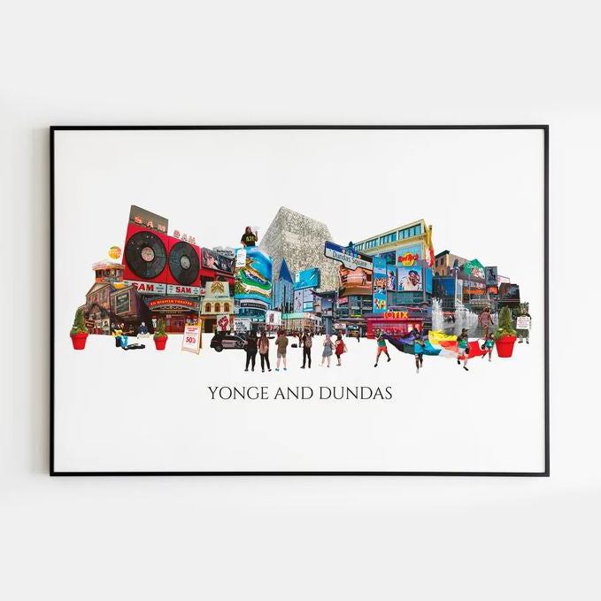 Yonge & Dundas 8x10 Art Print