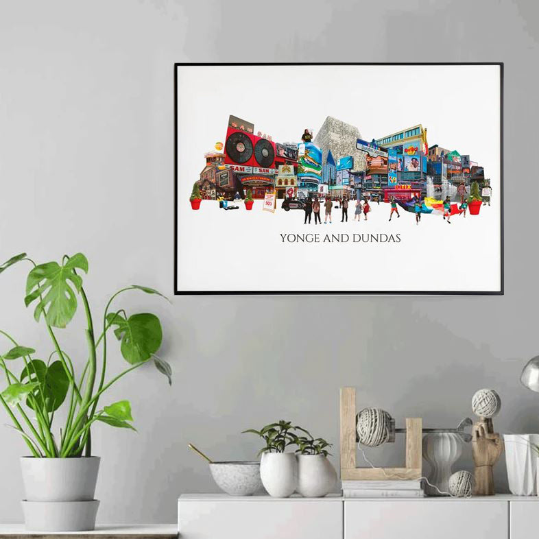 Yonge & Dundas 8x10 Art Print