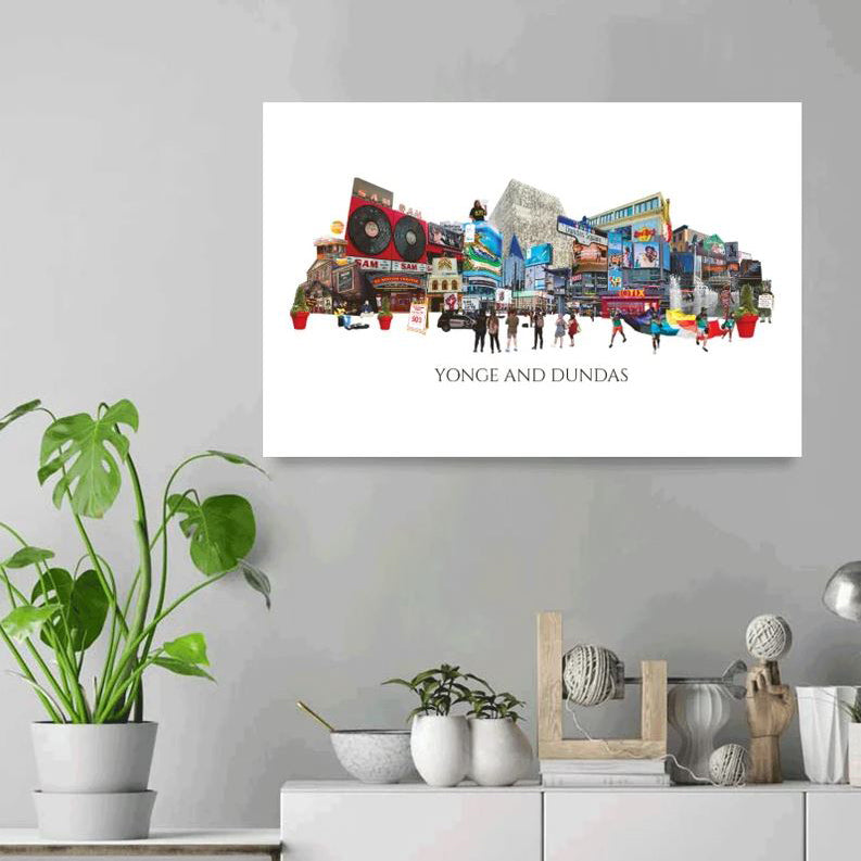 Yonge & Dundas 8x10 Art Print