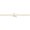 PRYSM - Origami Crane Bracelet Gold