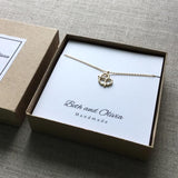 Beth + Olivia - Pretzel Necklace Gold