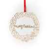 Light + Paper Studio - Merry Christmas Wooden Wreath