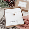 Beth + Olivia - Pinecone Necklace Gold