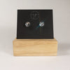 Equilibrio Earring - Swarovski Studs