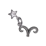 Beth & Olivia Zodiac Charm Silver