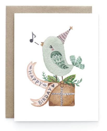 Art+Soul - Birthday Bird Card