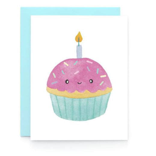 Art+Soul - Birthday Cupcake Card