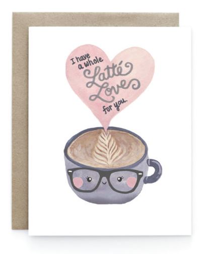 Latte Love Card