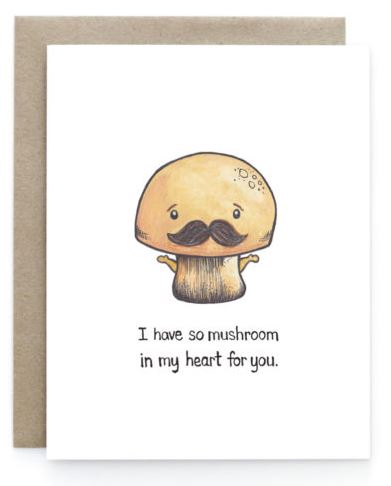Art+Soul - Mushroom Love Card