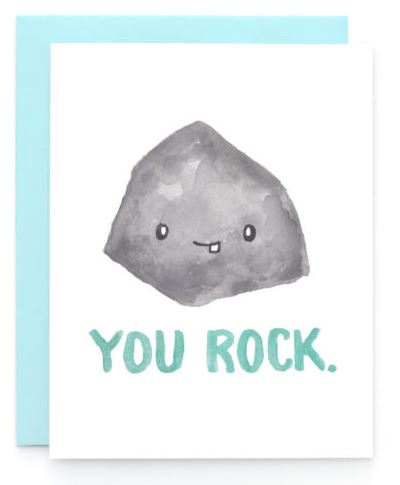 Love You Rock Card