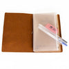 'Explore' Leather Bound Traveler's Notebook - Small Chestnut