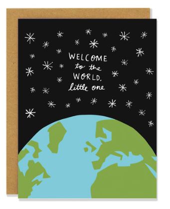 Baby Welcome to the World Card