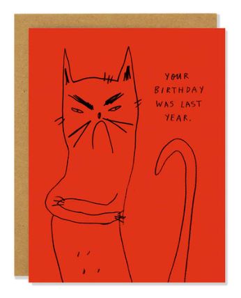 Bitter Kitty Card