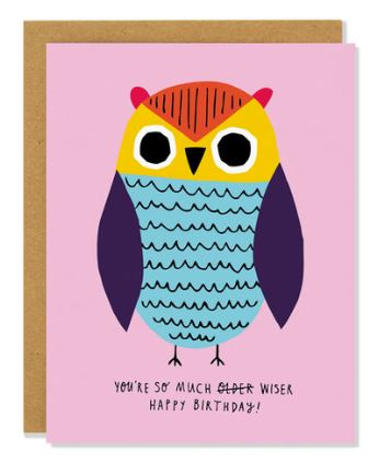 Birthday Owl Card