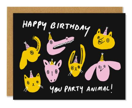 Party Animal Card