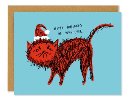Badger+Burke - Snitty Kitty Holiday Card