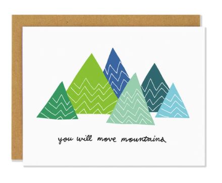 Move Mountains Card