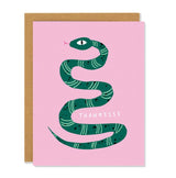 Thank You Snake Card
