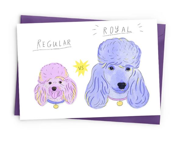 Royal Dogs Card