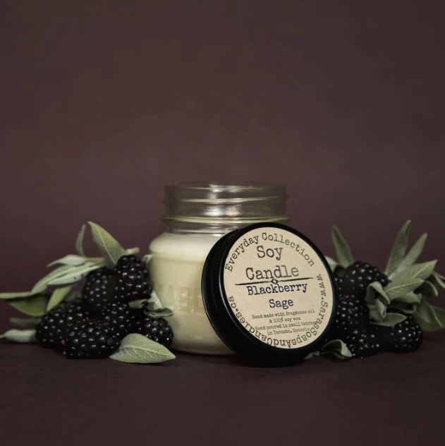 Sara's Candle Co. - Blackberry Sage