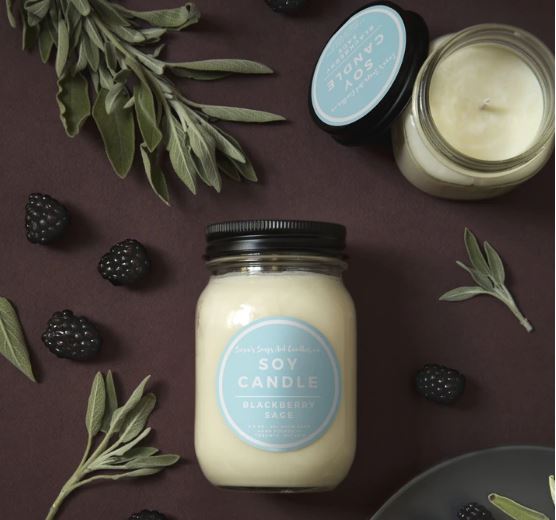 Sara's Candle Co. - Blackberry Sage