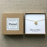 Beth + Olivia - Pretzel Necklace Gold