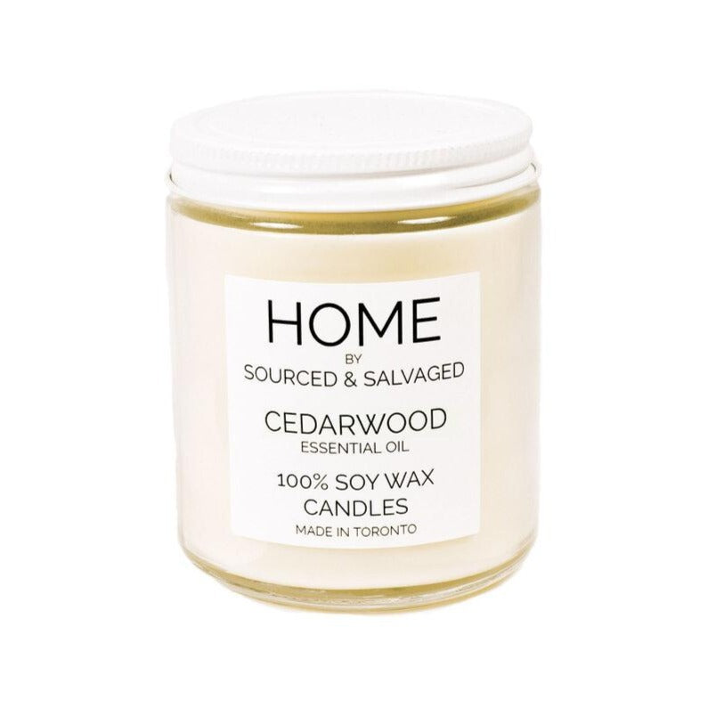 Sourced & Salvaged Soy Candle - Cedarwood
