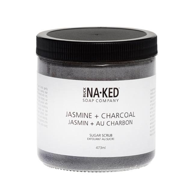 Jasmine + Charcoal Sugar Scrub