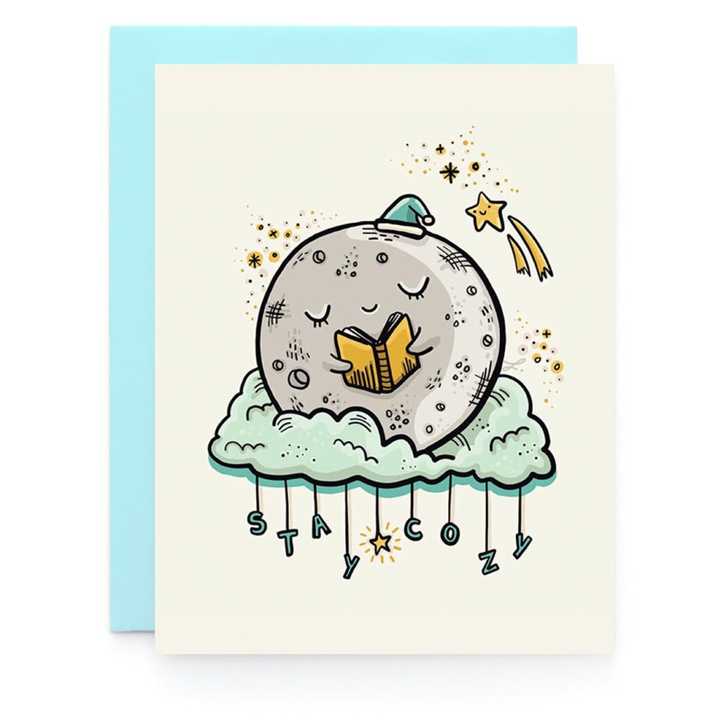 Stay Cozy Moon Card