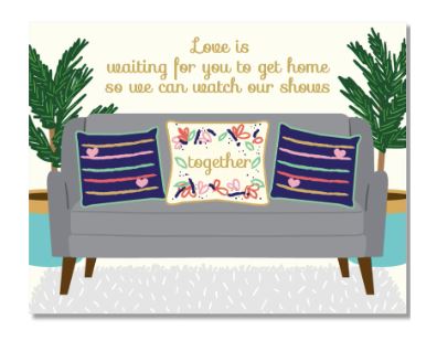 Couch Love Card
