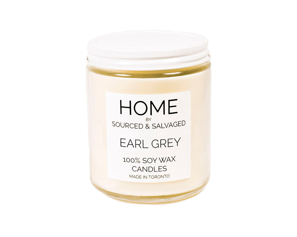 Sourced & Salvaged Soy Candle - Earl Grey