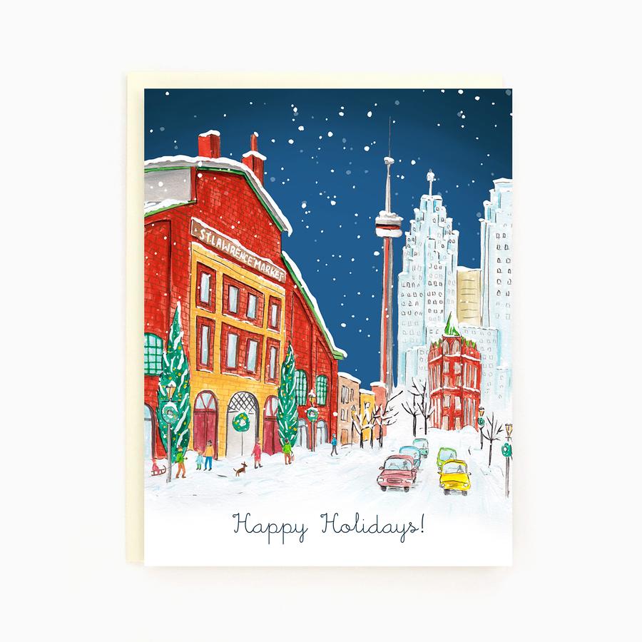 Paperhood - Toronto St. Lawrence Market Holiday Card