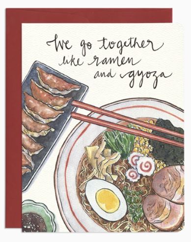 Like Ramen and Gyoza Card