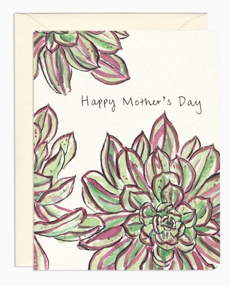 Succulent Mom Card