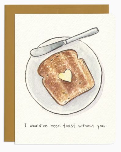 Thank You Toast Card