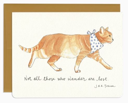 Wander Cat Card