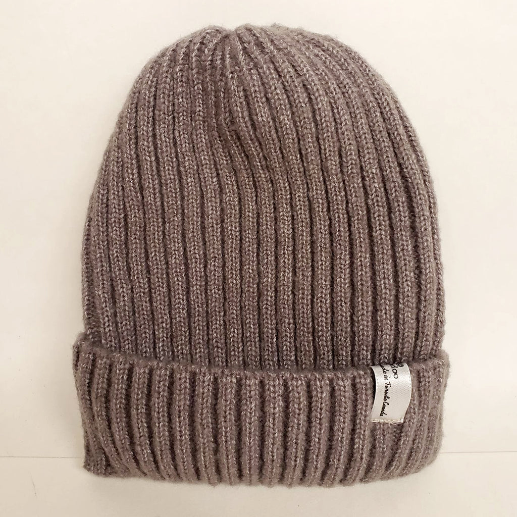 Uppdoo Studio - Wool Blended Beanie Toque Hat (French Grey)