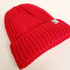 Uppdoo Studio - Wool Blended Beanie Toque Hat (Red)