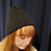 Uppdoo Studio - Wool Blended Beanie Toque Hat (Black)
