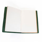 'Explore' Leather Bound Traveler's Notebook - Small Hunter Green