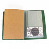 'Explore' Leather Bound Traveler's Notebook - Small Hunter Green