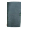 'Explore' Leather Bound Traveler's Notebook - Large Hunter Green