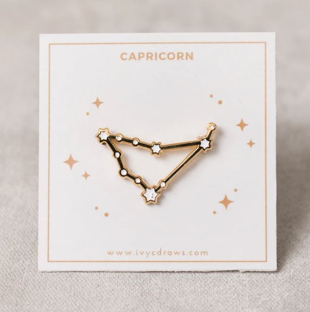 Zodiac Pin Capricorn