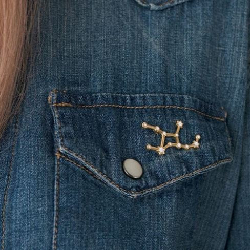 Zodiac Pin Virgo