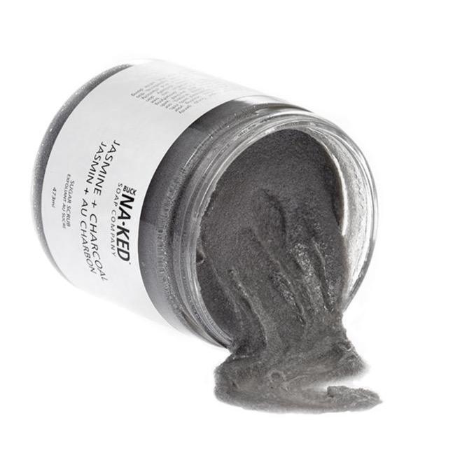 Jasmine + Charcoal Sugar Scrub