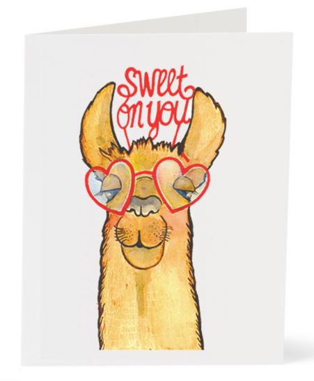 Jo Lee - Llama Glasses Card