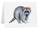 Toronto Crown Raccoon Card