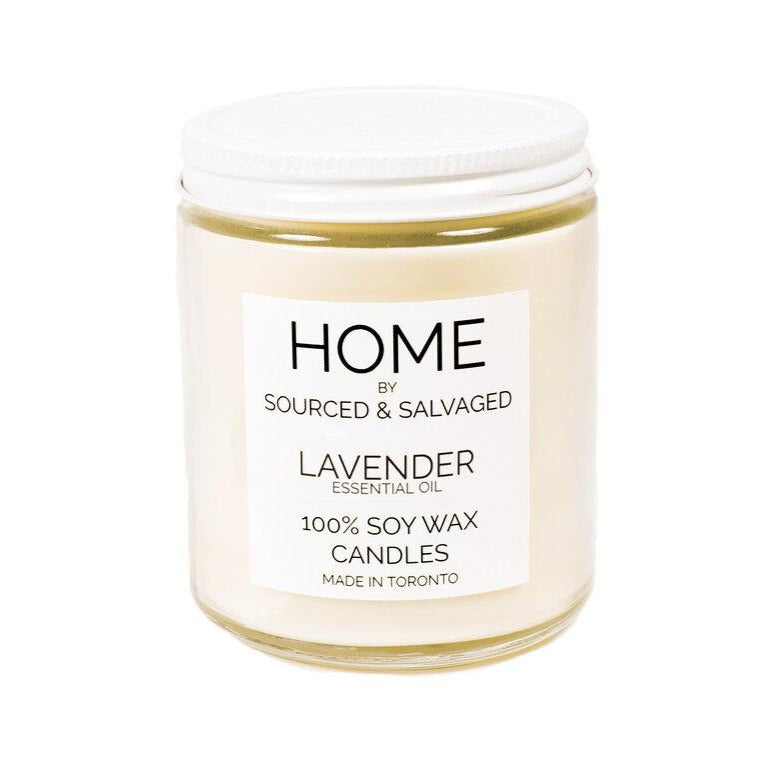 Sourced & Salvaged Soy Candle - Lavender
