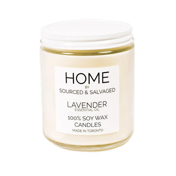 Sourced & Salvaged Soy Candle - Lavender
