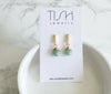 Tish - Leah Green Aventurine Earrings
